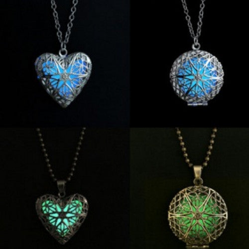 2015 Fashion Glow in the Dark Pendant Necklace