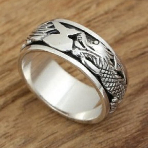 Ring For Men jewelry Retro Engraved Dragon