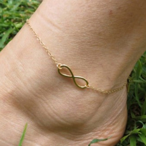 Anklet Bracelet Infinity Foot Chain For Women